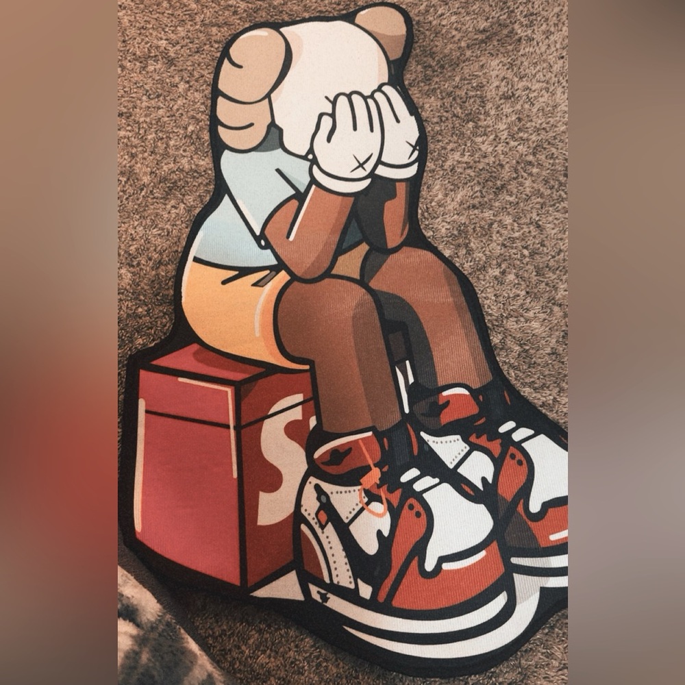 Popular Hypebeast Sneakerhead Decorative Rug 🔥